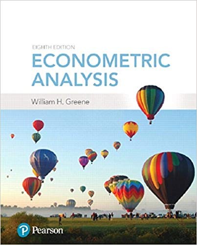 Econometric Analysis 8th Edition by William H. Greene (PDF Instant Download)