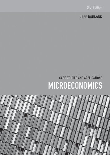 Microeconomics. (PDF Instant Download)