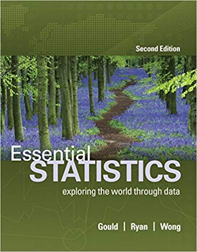 Essential Statistics 2nd Edition by Robert Gould (PDF Instant Download)