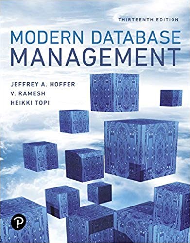 Modern Database Management 13th Edition by Jeff Hoffer (PDF Instant Download)