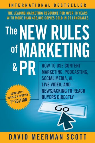 NEW RULES OF MARKETING & PR how to use social media, online video, mobile applications, blogs… , news releases, and viral marketing to reach buye. (PDF Instant Download)