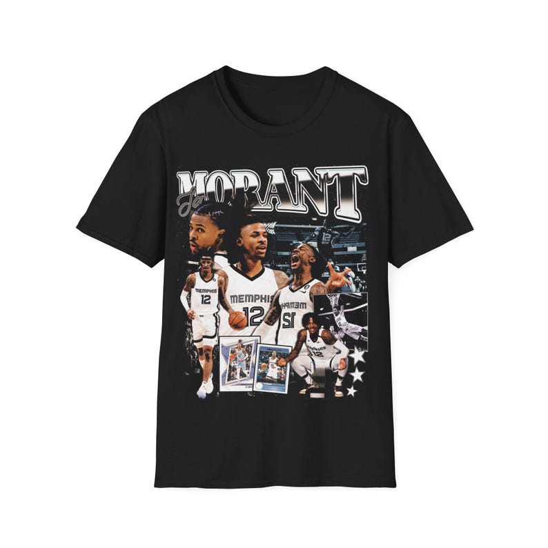 Limited Ja Morant Basketball Unisex Graphic Tee Shirt Men & Women