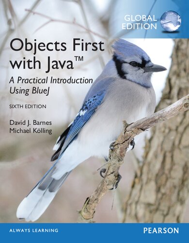 Objects First with Java: A Practical Introduction Using BlueJ (PDF Instant Download)