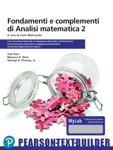 Fondamenti e complementi di Analisi matematica 2 (PDF Instant Download)
