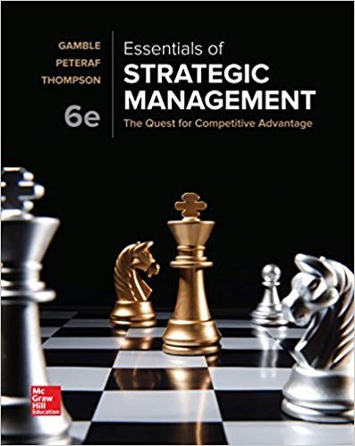 Essentials of Strategic Management The Quest for Competitive Advantage 6th Edition (PDF Instant Download)