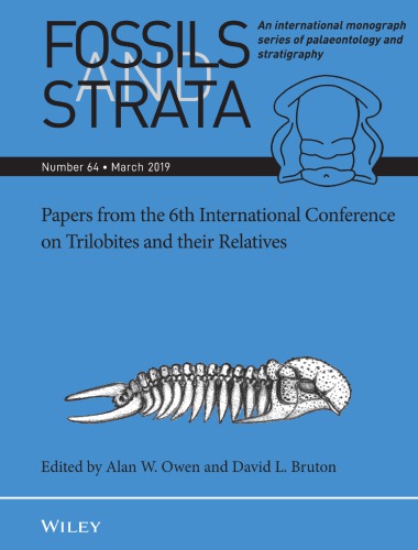 Papers from the 6th International Conference on Trilobites and their Relatives (PDF Instant Download)