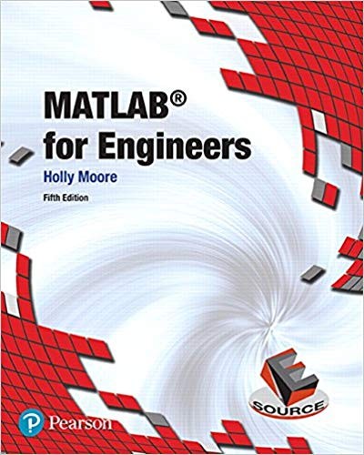 MATLAB for Engineers 5th Edition by Holly Moore (PDF Instant Download)