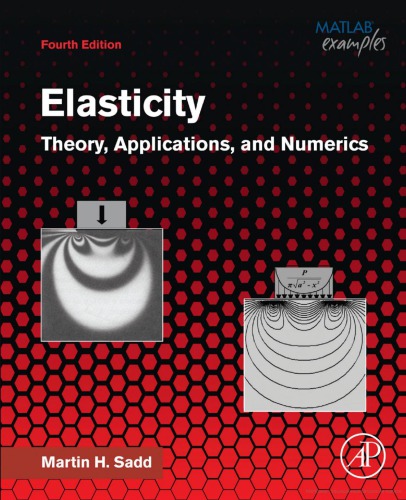 Elasticity: theory, applications, and numerics (PDF Instant Download)