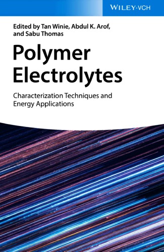 Polymer Electrolytes: Characterization and Applications (PDF Instant Download)