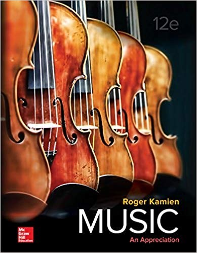 Music: An Appreciation 12th Edition by Roger Kamien (PDF Instant Download)