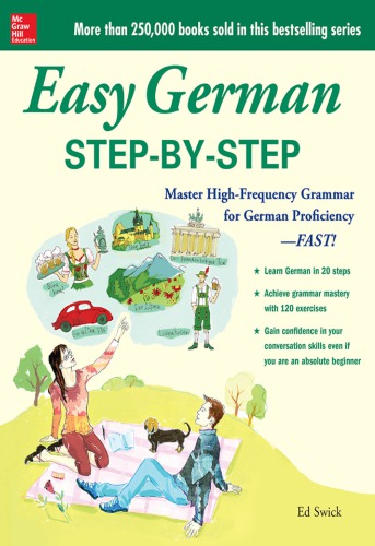 Easy German step-by-step: master high-frequency grammar for German proficiency–fast! (PDF Instant Download)