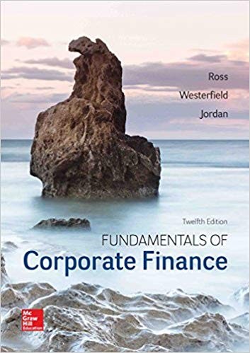 Fundamentals of Corporate Finance 12th Edition by Stephen Ross (PDF Instant Download)