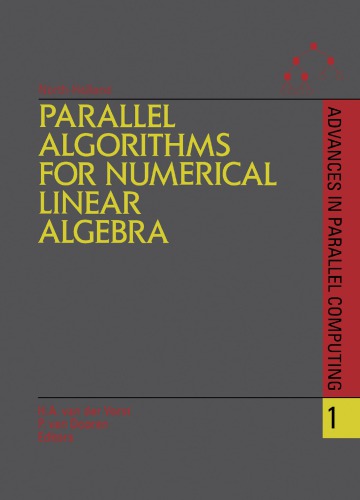 Parallel Algorithms for Numerical Linear Algebra (PDF Instant Download)