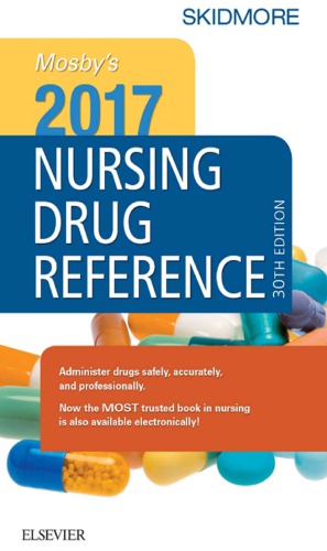 Mosby's 2017 nursing drug reference (PDF Instant Download)