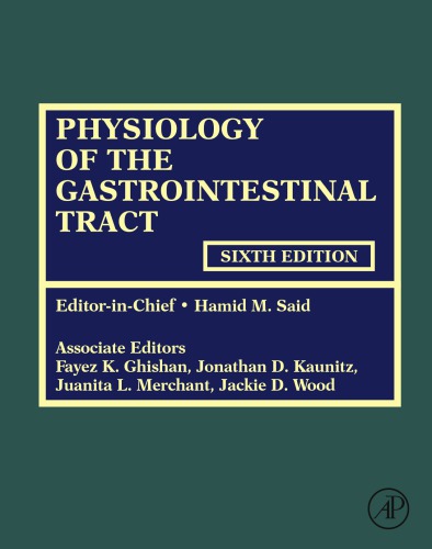 Physiology of the Gastrointestinal Tract (PDF Instant Download)