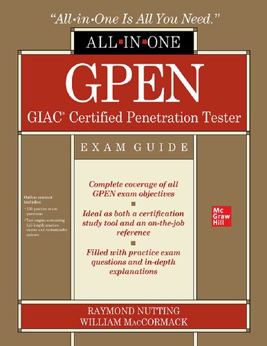 GPEN GIAC Certified Penetration Tester All-in-One Exam Guide (PDF Instant Download)