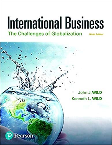 International Business: The Challenges of Globalization 9th Edition by John J. Wild (PDF Instant Download)