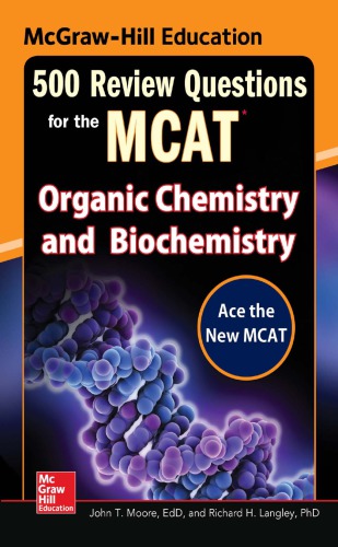 Mcgraw-Hill Education 500 review questions for the MCAT: general chemistry (PDF Instant Download)