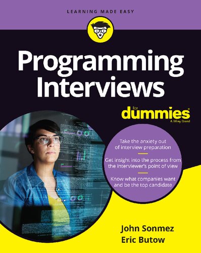 Programming Interviews For Dummies (PDF Instant Download)