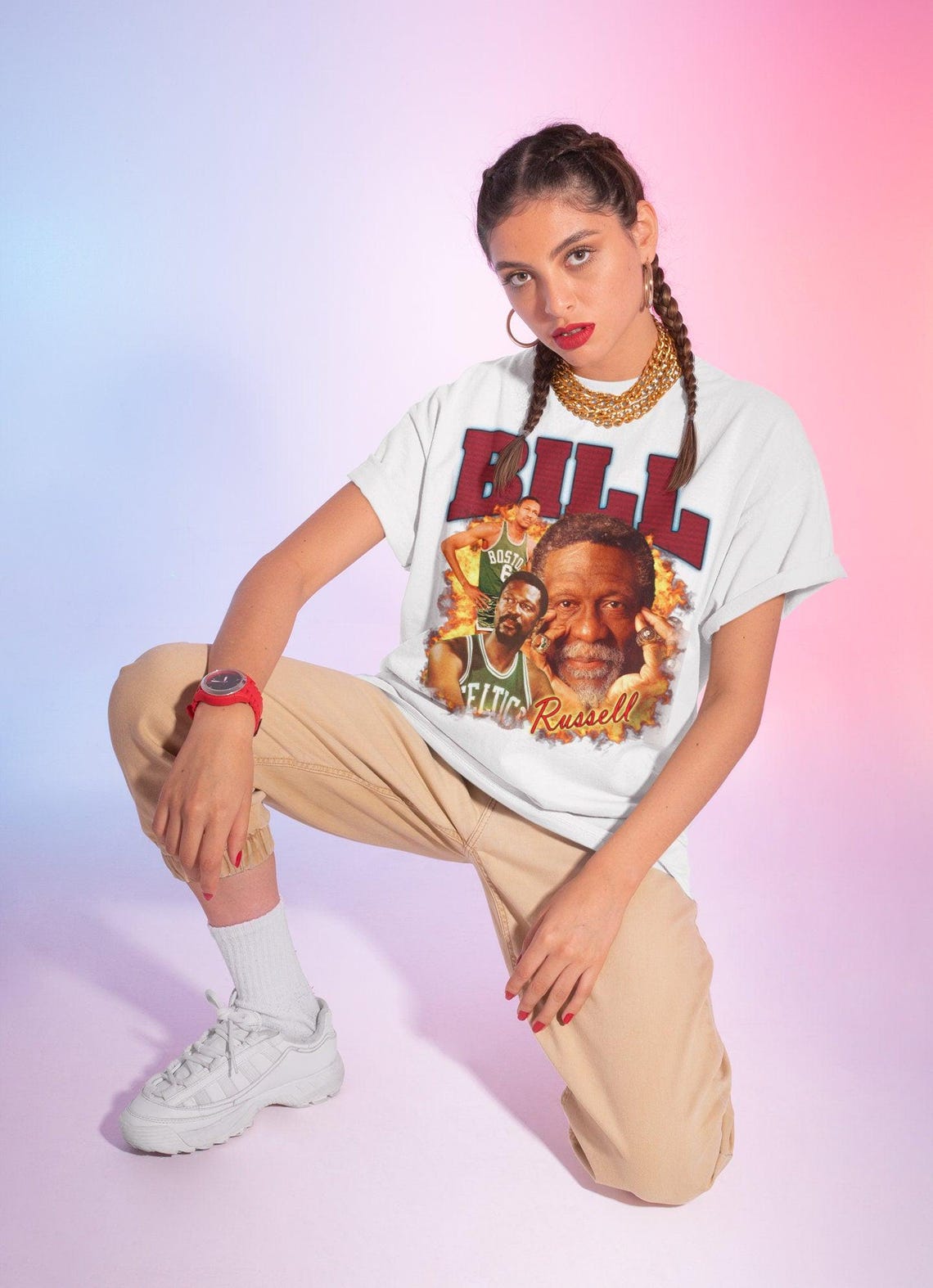 Bill russell vintage unisex shirt