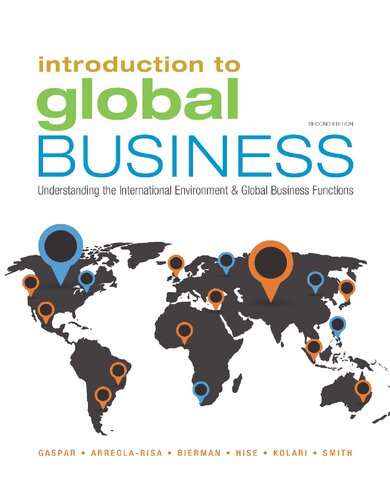 Introduction to Global Business: Understanding the International Environment & Global Business Functions (PDF Instant Download)