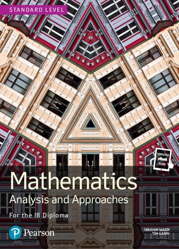IB Mathematics: Analysis and Approaches Standard Level (PDF Instant Download)