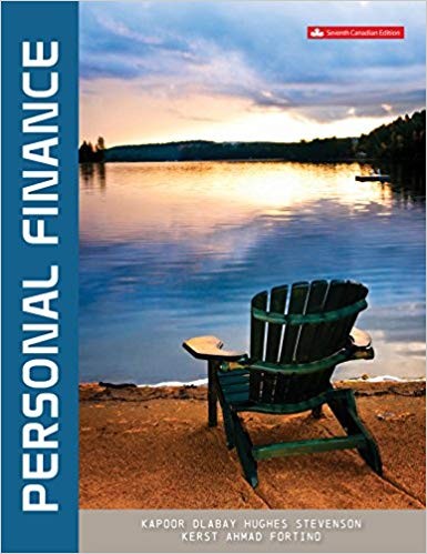 Personal Finance 7th Canadian Edition by Jack R. Kapoor (PDF Instant Download)