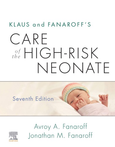 Klaus and Fanaroff’s Care of the High-Risk Neonate (PDF Instant Download)