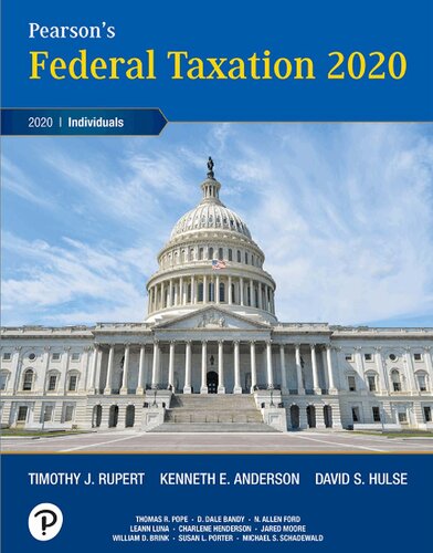 Federal Taxation 2020 (PDF Instant Download)