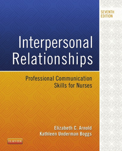 Interpersonal Relationships: Professional Communication Skills for Nurses (PDF Instant Download)