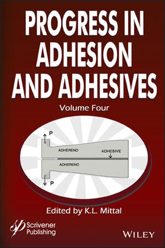 Progress in Adhesion and Adhesives (PDF Instant Download)
