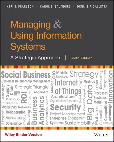 Managing and Using Information Systems (PDF Instant Download)