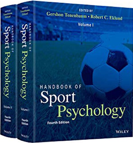 Handbook of Sport Psychology, 2 Volume Set (PDF Instant Download)