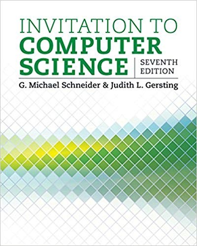 Invitation to Computer Science 7th Edition (PDF Instant Download)