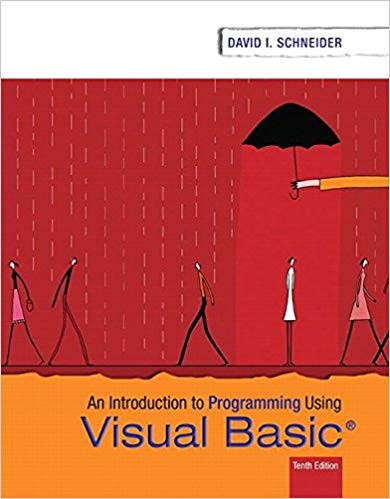 Introduction to Programming Using Visual Basic 10th Edition (PDF Instant Download)