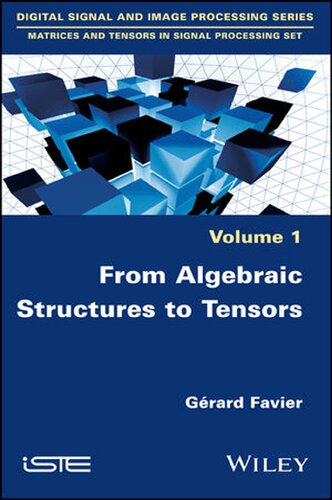 From Algebraic Structures to Tensors (Digital Signal and Image Processing: Matrices and Tensors in Signal Processing Set) (PDF Instant Download)