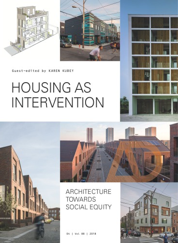 Housing as intervention: architecture towards social equity (PDF Instant Download)
