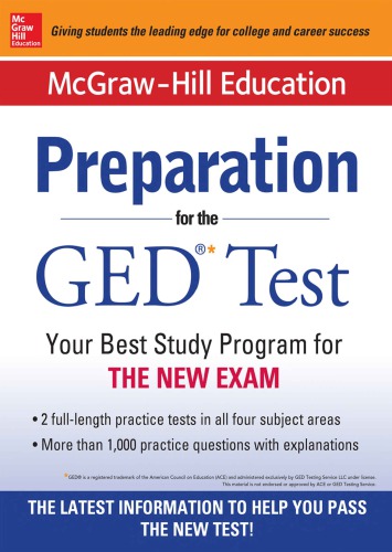 Preparation for the GED test (PDF Instant Download)