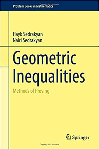 Geometric Inequalities Methods of Proving (Problem Books in Mathematics) (PDF Instant Download)