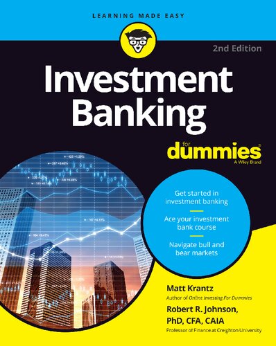 INVESTMENT BANKING FOR DUMMIES. (PDF Instant Download)