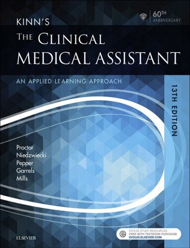 Kinn's The Clinical Medical Assistant: An Applied Learning Approach (PDF Instant Download)