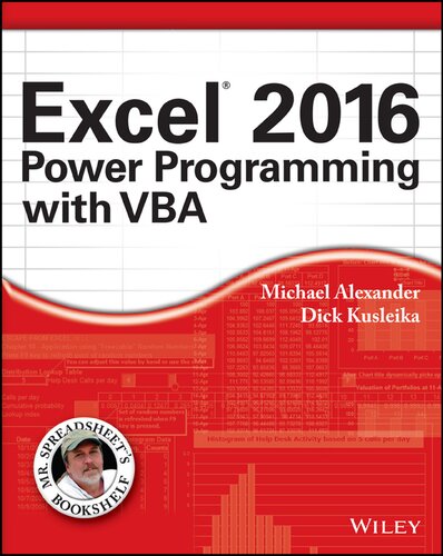 Excel 2016 power programming with VBA (PDF Instant Download)