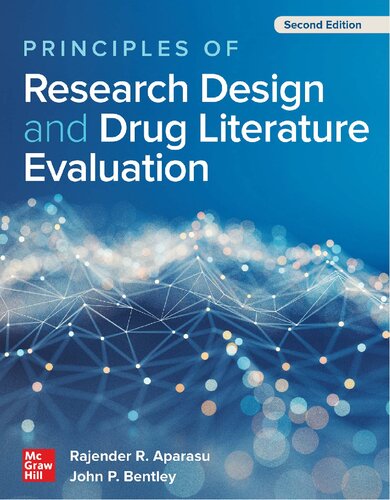 Principles of Research Design and Drug Literature Evaluation, Second Edition (PDF Instant Download)