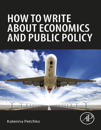 How to Write about Economics and Public Policy (PDF Instant Download)
