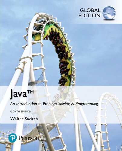 Java: An Introduction to Problem Solving and Programming (8th Edition) (PDF Instant Download)