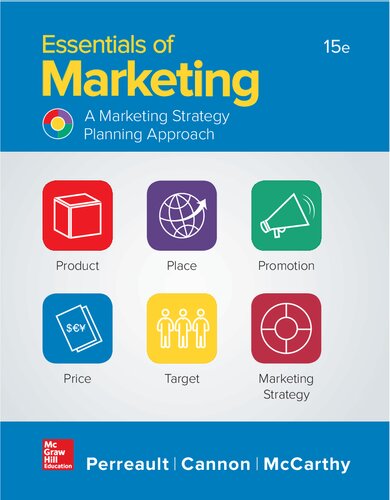 Essentials of marketing: a marketing strategy planning approach (PDF Instant Download)