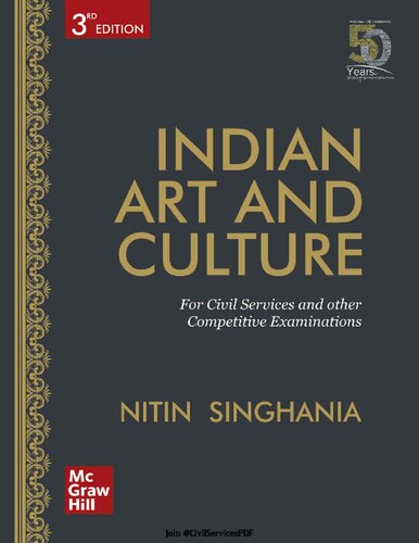 Indian Art and Culture (PDF Instant Download)