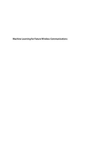 Machine Learning for Future Wireless Communications (Wiley – IEEE) (PDF Instant Download)