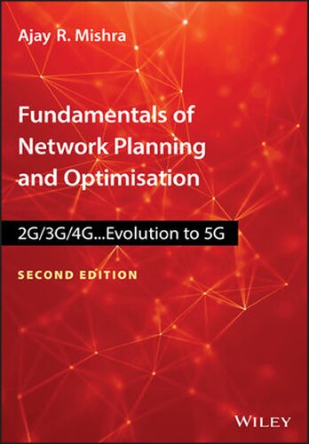 Fundamentals of Network Planning and Optimisation 2g/3g/4g: Evolution to 5g (PDF Instant Download)