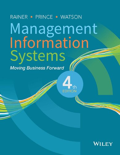 Management Information Systems: Moving Business Forward (PDF Instant Download)